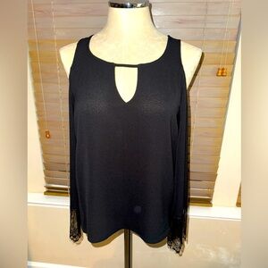 Elegant Black Women's Top